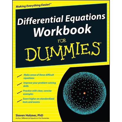 Differential Equations Workbook for Dummies - Paperback