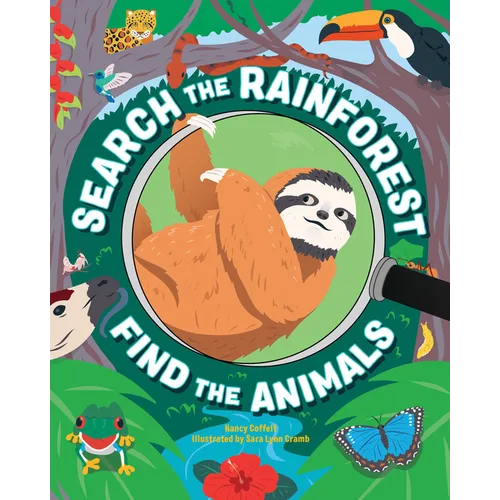 Search the Rain Forest, Find the Animals - Hardcover