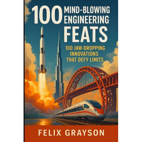 100 Mind-Blowing Engineering Feats: 100 Jaw-Dropping Innovations That Defy Limits - Paperback