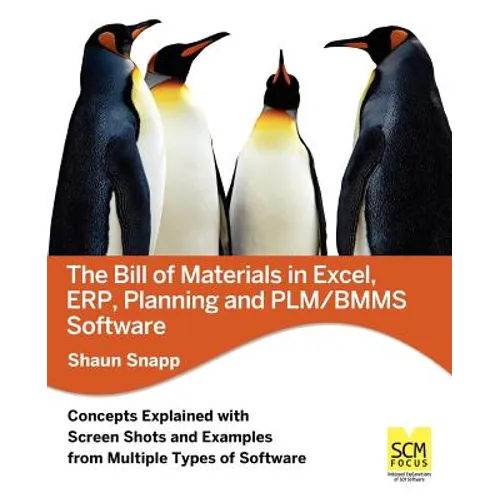 The Bill of Materials in Excel, Erp, Planning and Plm/Bmms Software - Paperback