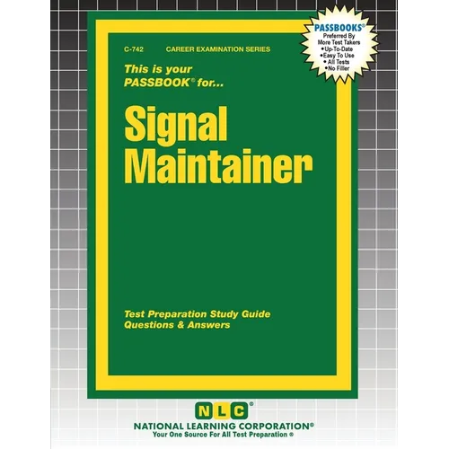 Signal Maintainer - Paperback
