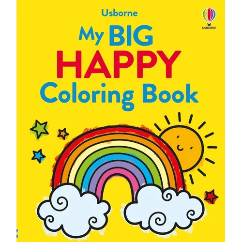 My Big Happy Coloring Book - Paperback