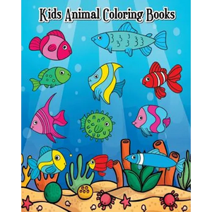 Kids Animal Coloring Books: The Deep Dive Underwater Ocean Coloring Book (Jumbo Coloring Book) - Paperback