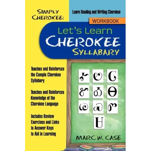 Simply Cherokee: Let's Learn Cherokee: Syllabary - Paperback