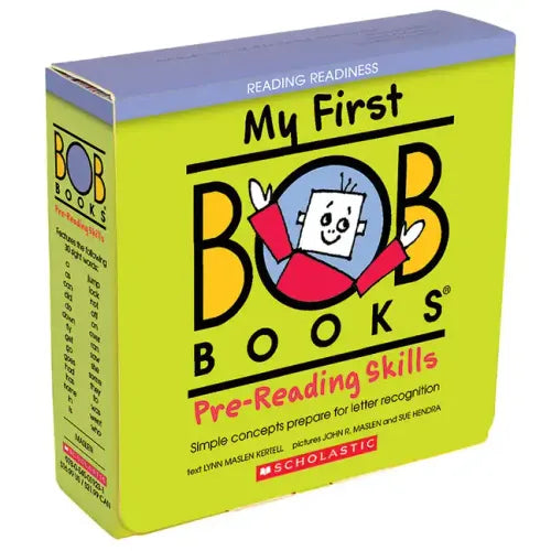 My First Bob Books - Pre-Reading Skills Box Set Phonics, Ages 3 and Up, Pre-K (Reading Readiness) - Boxed Set