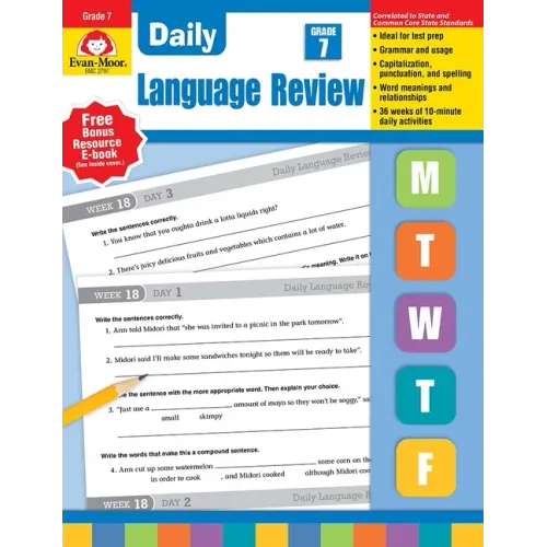Daily Language Review, Grade 7 Teacher Edition - Paperback