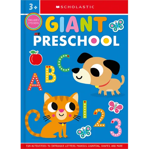 Giant Preschool Workbook: Scholastic Early Learners (Workbook) - Paperback