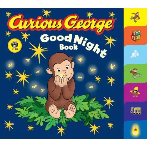 Curious George Good Night Book Tabbed Board Book - Board Book