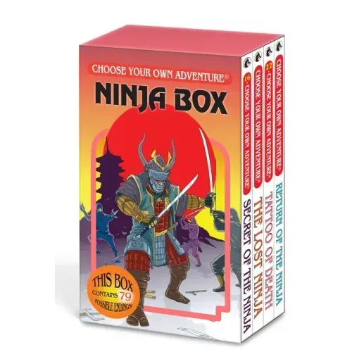 Choose Your Own Adventure 4-Book Boxed Set Ninja Box (Secret of the Ninja, Tattoo of Death, the Lost Ninja, Return of the Ninja) - Paperback