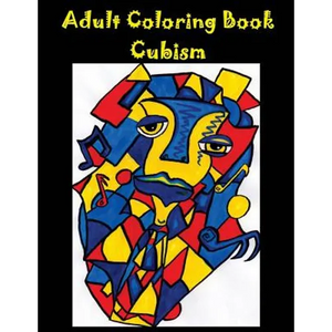 Adult Coloring Book: Cubism - Paperback