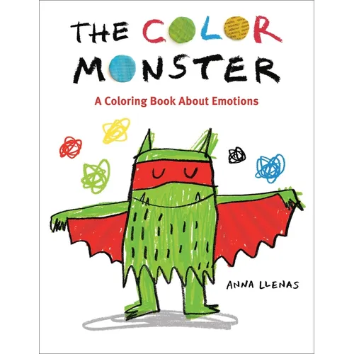 The Color Monster: A Coloring Book about Emotions - Paperback