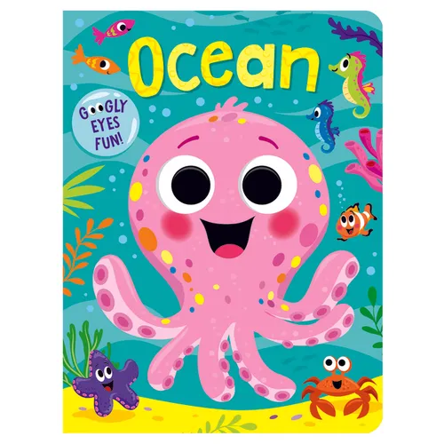 Ocean: Board Book with Googly Eyes - Board Book