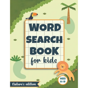 Word Search Puzzle For Kids: For Kids Age 6-10 - Natural Environment/Earth Science Themed Word Search And Find Puzzle Game With Large Print - Learn - Paperback