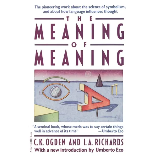 Meaning of Meaning - Paperback