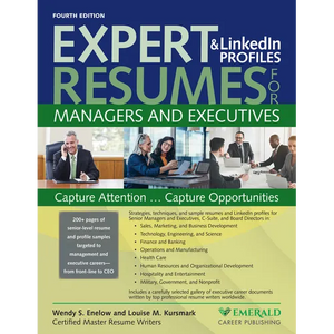 Expert Resumes and Linkedin Profiles for Managers & Executives - Paperback