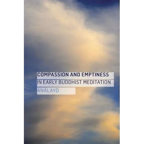 Compassion and Emptiness in Early Buddhist Meditation - Paperback