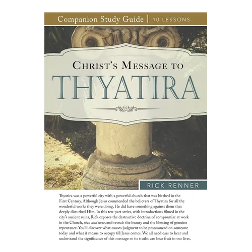 Christ's Message to Thyatira Study Guide - Paperback