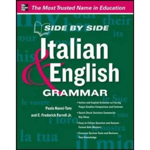 Side by Side Italian and English Grammar - Paperback