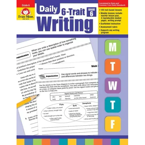 Daily 6-Trait Writing, Grade 6 Teacher Edition - Paperback