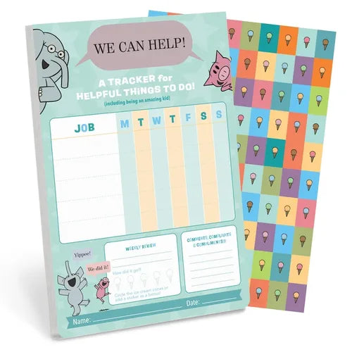 We Can Help!: An Elephant & Piggie Can-Do Chart - Paperback