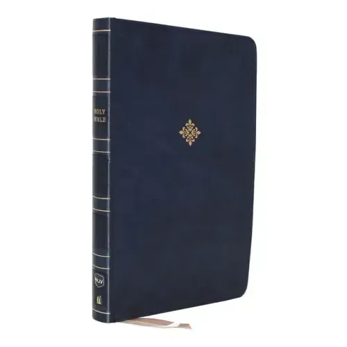 Nkjv, Thinline Bible, Large Print, Leathersoft, Blue, Comfort Print: Holy Bible, New King James Version