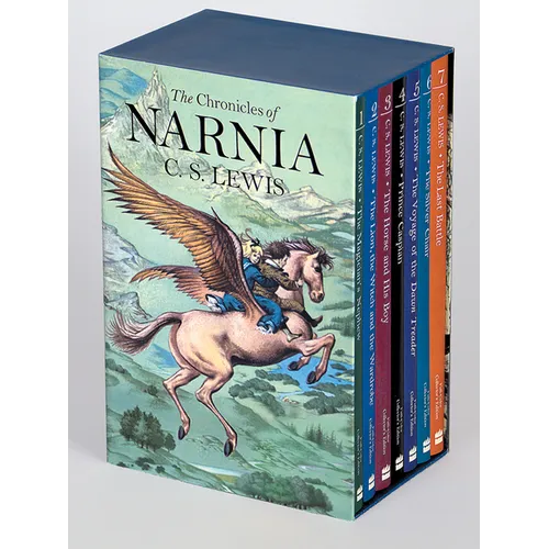 The Chronicles of Narnia Full-Color Paperback 7-Book Box Set: The Magician's Nephew, the Lion, the Witch and the Wardrobe, the Horse and His Boy, Prin - Boxed Set