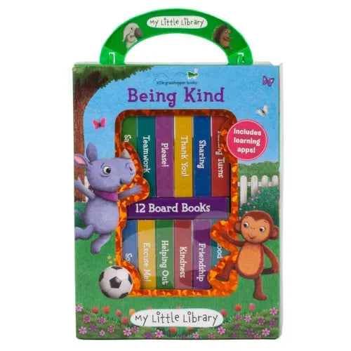 My Little Library: Being Kind (12 Board Books) - Boxed Set