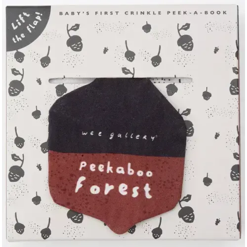 Peekaboo Forest: Baby's First Crinkle Peek-A-Book - Lift the Flap! - Fabric
