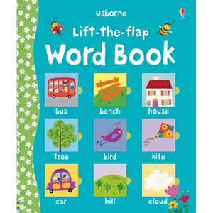 Lift-The-Flap Word Book: A Kindergarten Readiness Book for Kids - Board Book