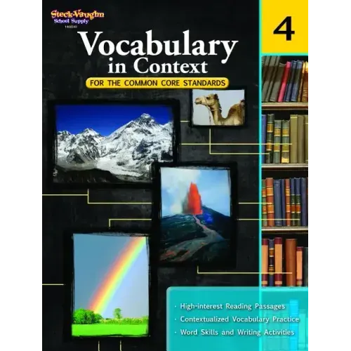 Vocabulary in Context for the Common Core Standards Reproducible Grade 4 - Paperback