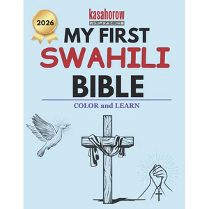 My First Swahili Bible: Colour and Learn - Paperback