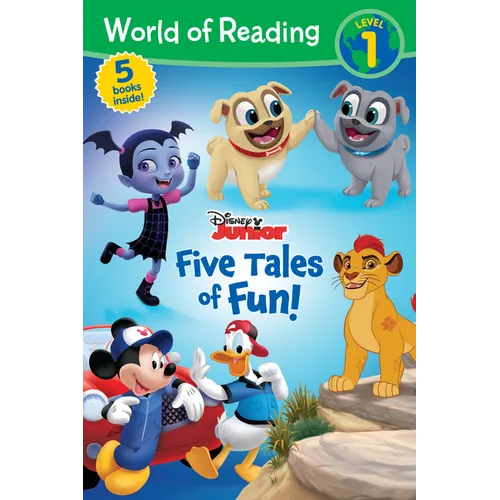 World of Reading: Disney Junior: Five Tales of Fun!-Level 1 Reader Bindup - Paperback
