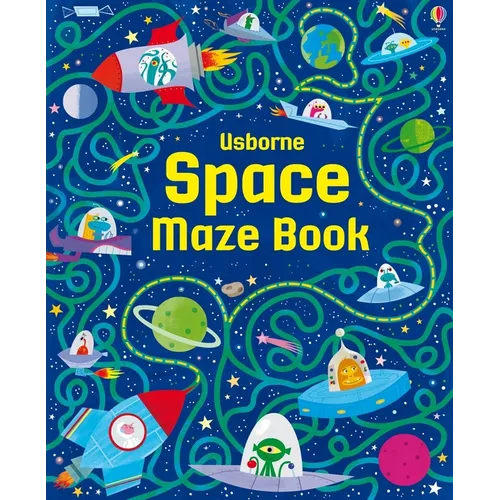 Space Maze Book - Paperback