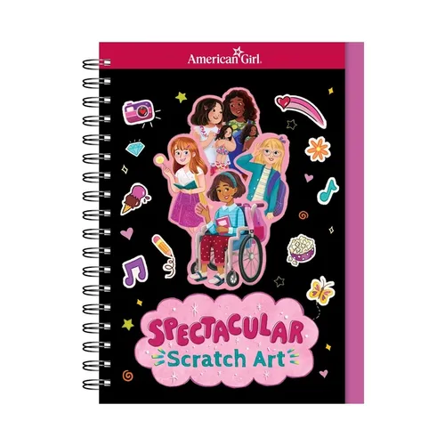 American Girl: Spectacular Scratch Art - Hardcover