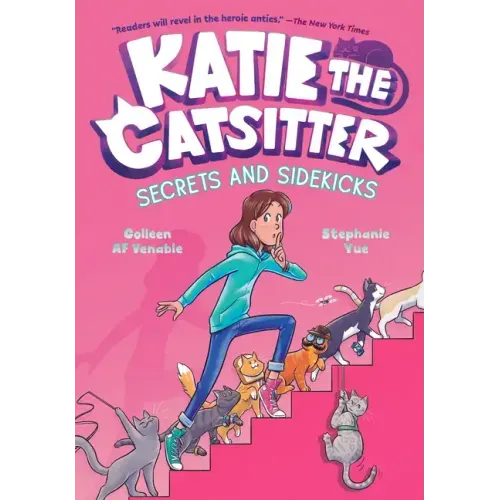 Katie the Catsitter 3: Secrets and Sidekicks: (A Graphic Novel) - Hardcover