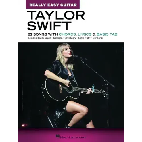 Taylor Swift - Really Easy Guitar: 22 Songs with Chords, Lyrics & Basic Tab - Paperback