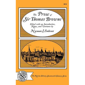 The Prose of Sir Thomas Browne - Paperback