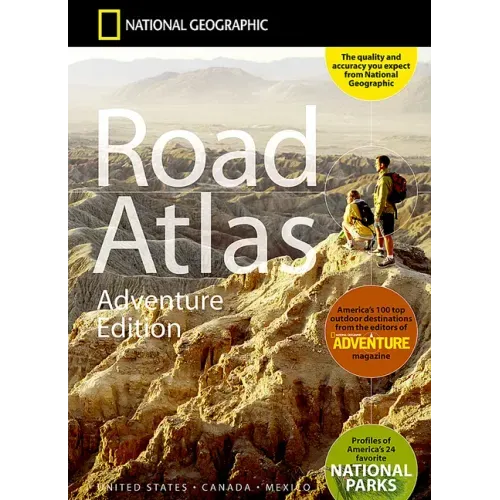 National Geographic Road Atlas 2026: Scenic Drives Edition [United States, Canada, Mexico] - Paperback