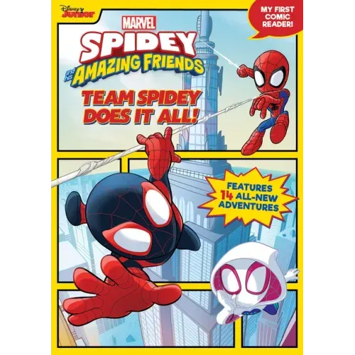 Spidey and His Amazing Friends: Team Spidey Does It All!: My First Comic Reader! - Paperback