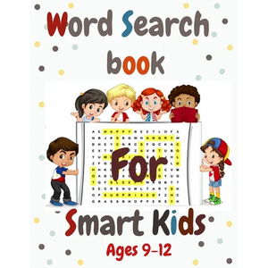 Word Search Book for Smart Kids 9-12: School Zone - Easy Word Find Puzzles Workbook for Kids (8.5x11) with Fun Themes, Activity Pad, Search & Find, Wo - Paperback