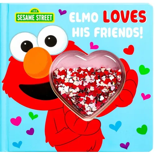 Sesame Street: Elmo Loves His Friends! - Board Book