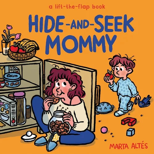 Hide-And-Seek Mommy: A Lift-The-Flap Book - Board Book