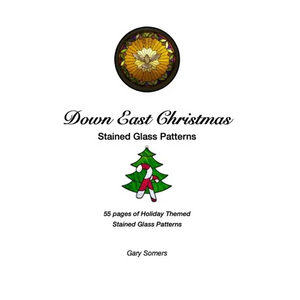 Down East Christmas Stained Glass Patterns - Paperback