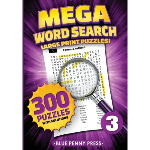 MEGA Word Search (Volume 3) - Paperback
