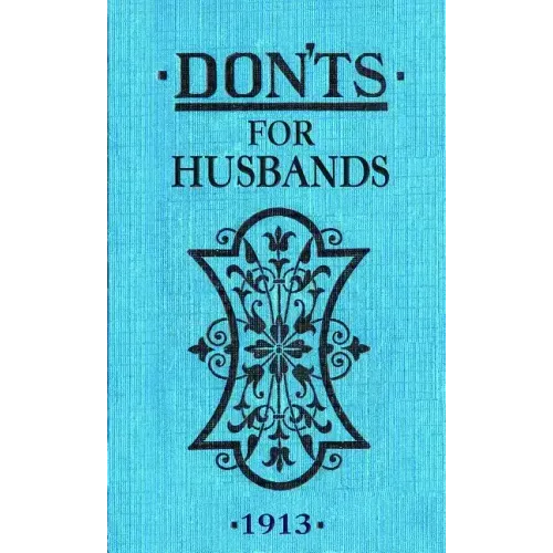 Don'ts for Husbands - Novelty
