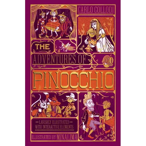 The Adventures of Pinocchio (Minalima Edition): (Ilustrated with Interactive Elements) - Hardcover