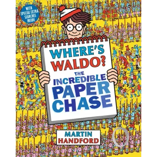 Where's Waldo? the Incredible Paper Chase: (A Hidden Object Activity Book Including a Maze, Spot-The-Difference Challenge, and Search & Find Puzzles - - Paperback