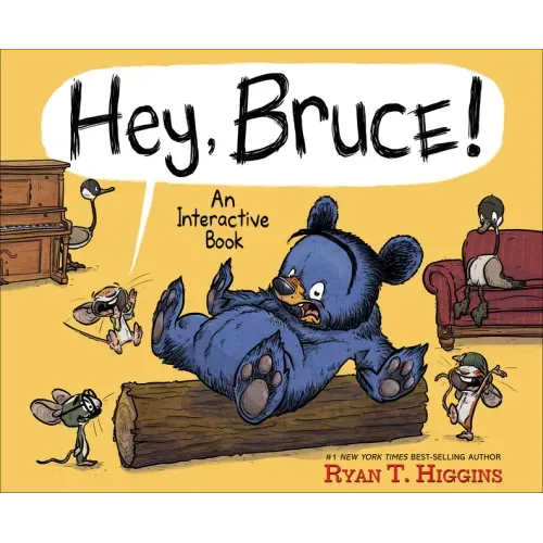 Hey, Bruce!: An Interactive Book - Hardcover