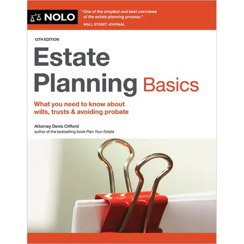 Estate Planning Basics - Paperback