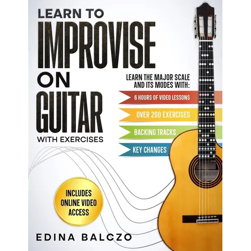 Learn to Improvise on Guitar with Exercises - Paperback